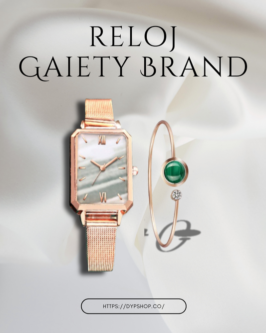 Reloj Gaiety Brand + Brazalete