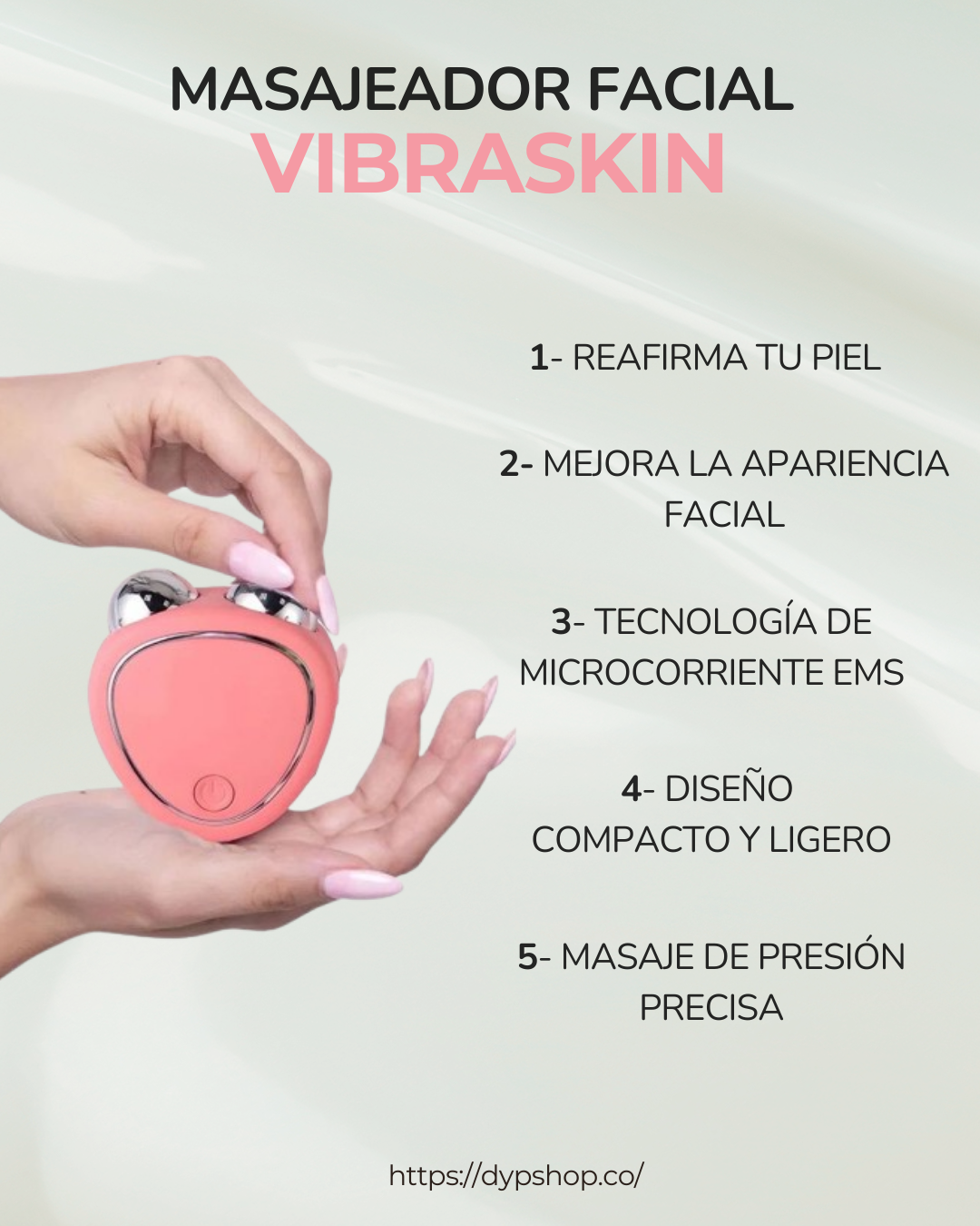 Vibranskin Masajeador Facial